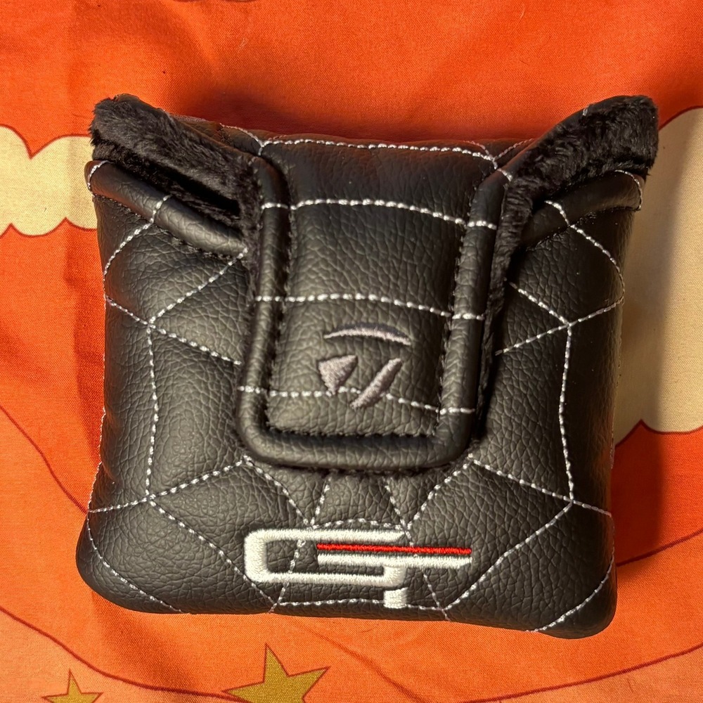 TaylorMade Spider GT Putter Headcover Black Magnetic Mallet Quilted Golf Cover